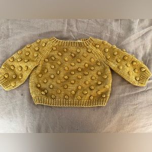Misha And puff sweater. 0-6 months